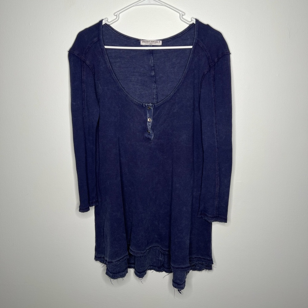 Project Social T Los Angeles - Thermal Henley T - Medium